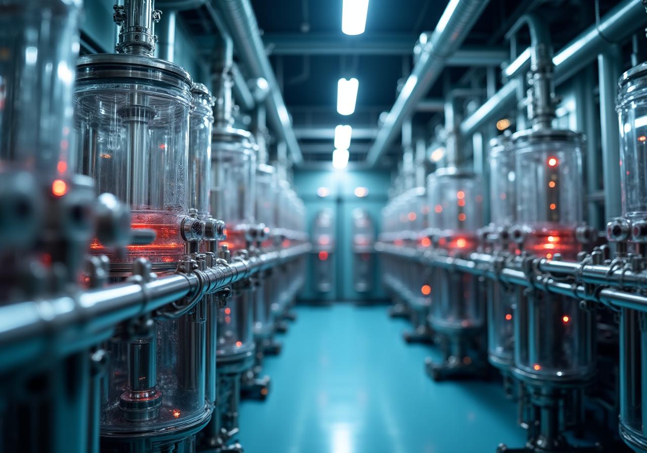 Industrielle Wirkstoffsynthese Anlage